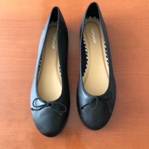 曆Topshop Venice ballet flats in black曆